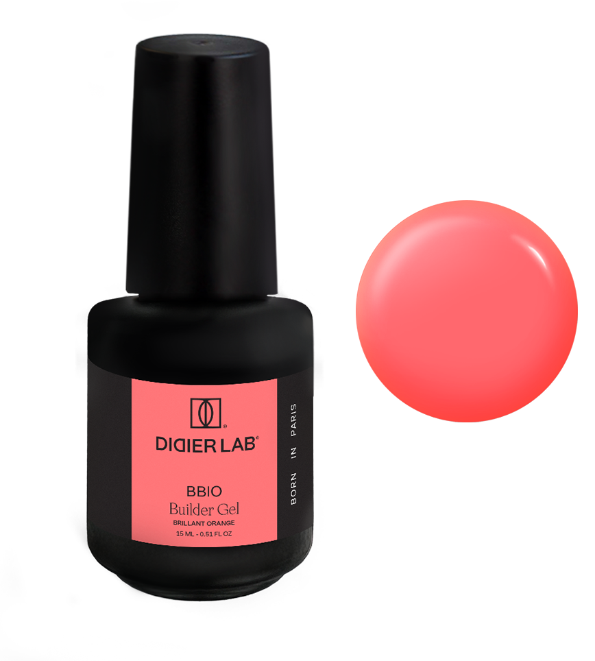 Gel Constructor en Botella BBIO Iconic - Brillant Orange | Didier Lab - 15ml