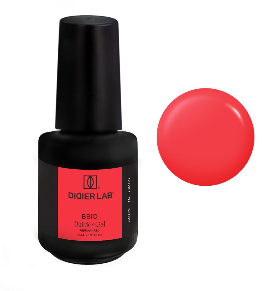 Gel Constructor en Botella BBIO Iconic - Ferrary Red | Didier Lab - 15ml