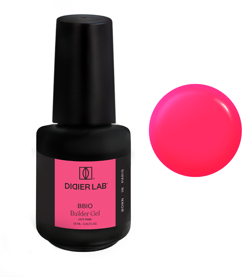 Gel Constructor en Botella BBIO Iconic - Hot Pink | Didier Lab - 15ml