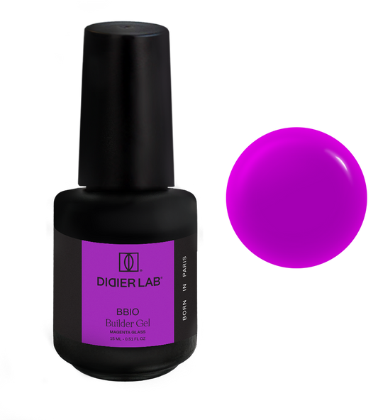 Gel Constructor en Botella BBIO Glass - Magenta Glass | Didier Lab - 15ml
