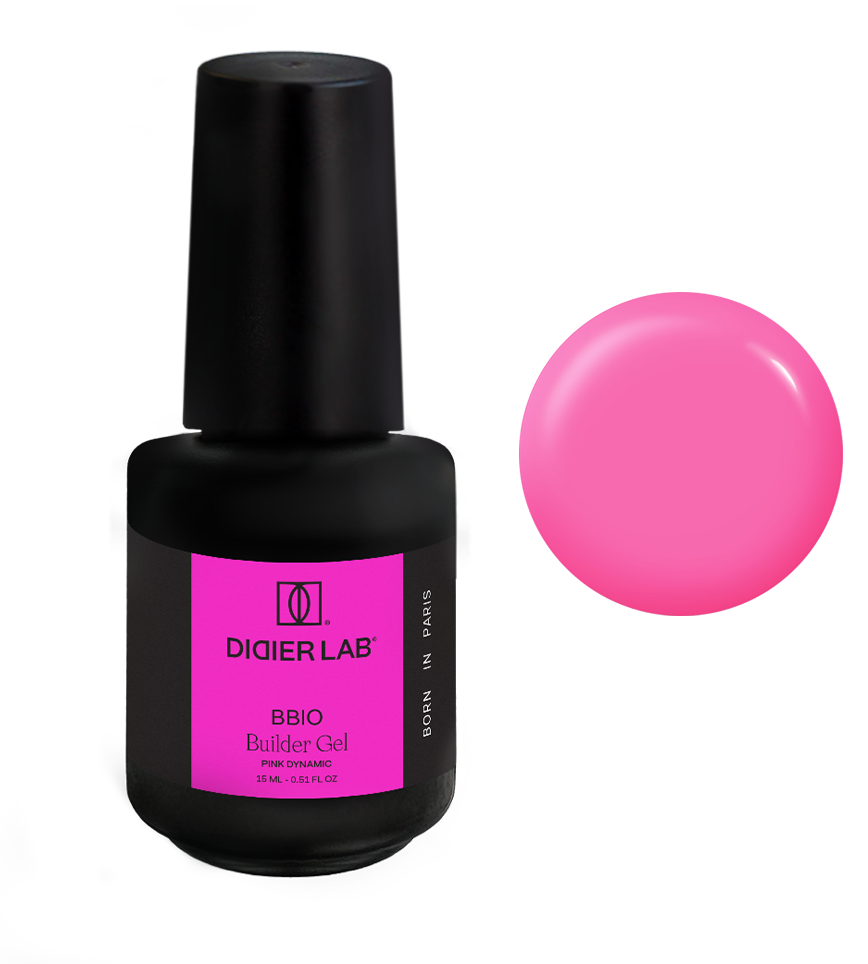 Gel Constructor en Botella BBIO Iconic - Pink Dynamic | Didier Lab - 15ml