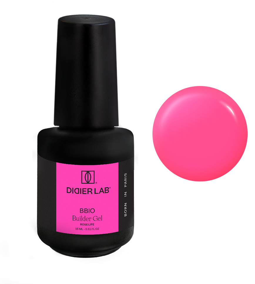 Gel Constructor en Botella BBIO Iconic - Rose Life | Didier Lab - 15ml