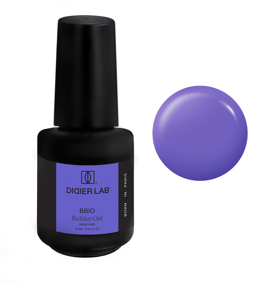 Gel Constructor en Botella BBIO Iconic - Violet Iris | Didier Lab - 15ml