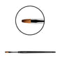 Didierlab Brushes Gel brush "Didier Lab", No6, ovalas (tiger toray), 1psc