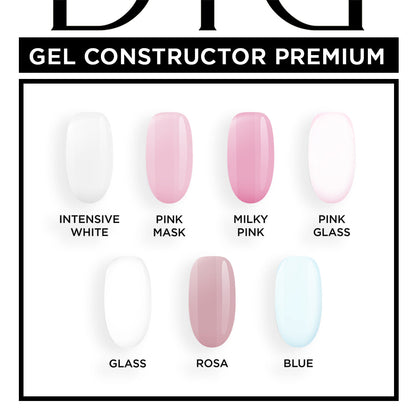 Gel Constructor Premium - Rosa - Libre de TPO | Didier Lab - 50 gr