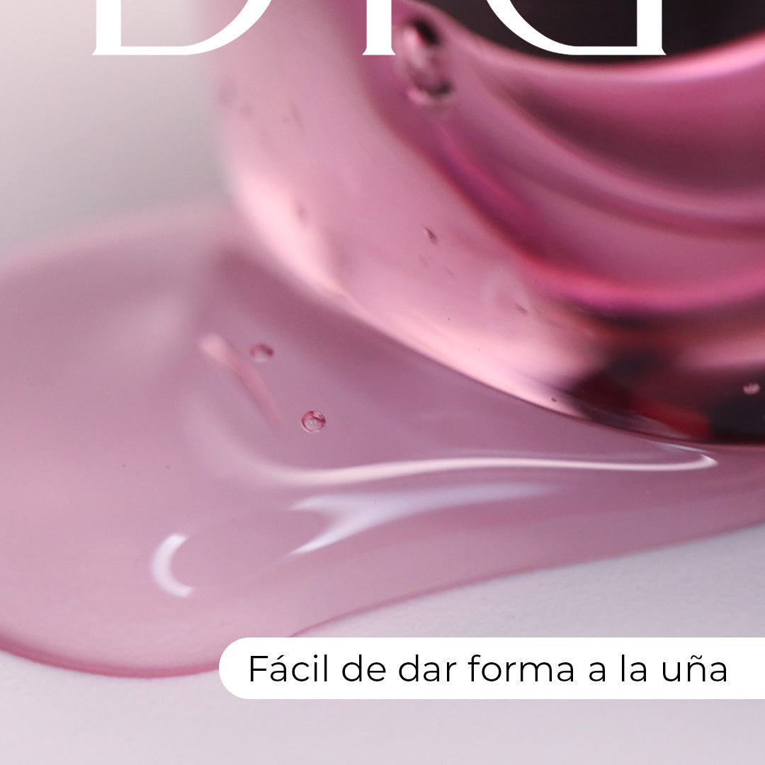 Gel Constructor Premium - Pink Glass - Libre de TPO | Didier Lab - 50 gr