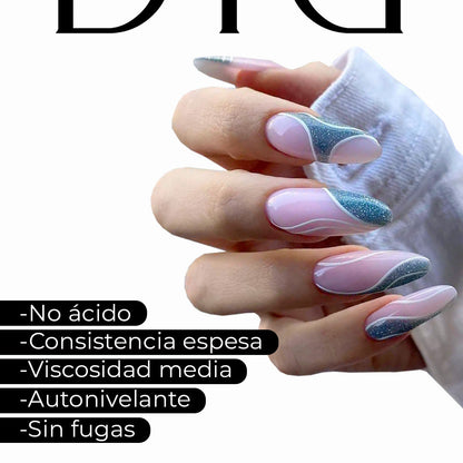 Gel Constructor Premium - Milky Pink - Libre de TPO | Didier Lab - 50 gr