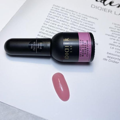 Rubber Base Coat - Cover Pink - Libre de HEMA y TPO | Didier Lab - 10 ml