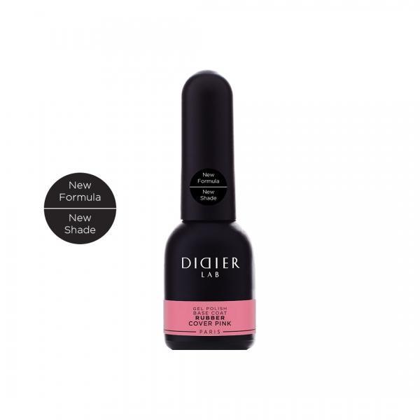 Rubber Base Coat - Cover Pink - Libre de HEMA y TPO | Didier Lab - 10 ml