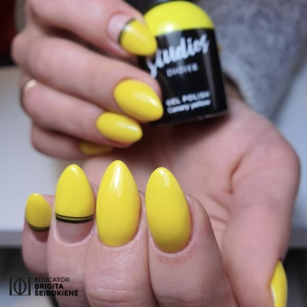 Esmlate Semipermanente Studios - Canary Yellow - Libre de HEMA y TPO | Didier Lab - 8 ml