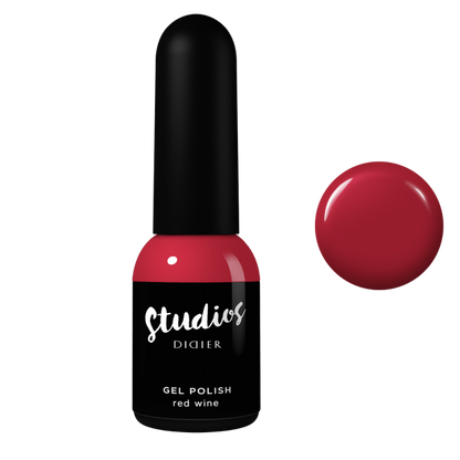 Esmalte Semipermanente Studios - Red wine - Libre de HEMA y TPO | Didier Lab - 8ml