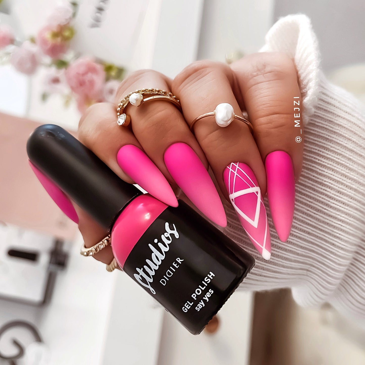 Esmalte Semipermanente Studios - Say yes - Libre de HEMA y TPO | Didier Lab - 8ml