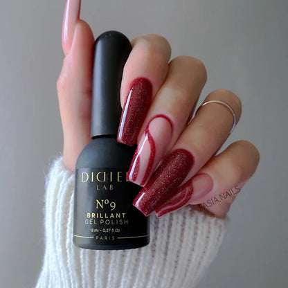 Esmalte Semipermanente Brillant - No9  - Libre de HEMA y TPO | Didier Lab -  8ml
