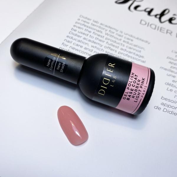 Rubber Base Coat - Light Pink | Didier Lab - 10 ml