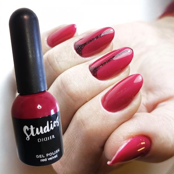 Esmalte Semipermanente Studios - Red velvet - Libre de TPO | Didier Lab - 8ml