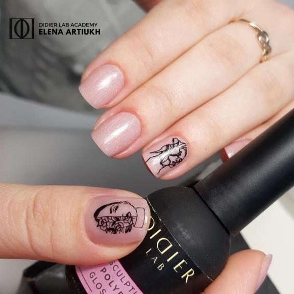 Sculpture Polybase - Glossy Pink | Didier Lab - 10ml