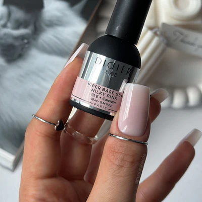 Fiber Base gel - Milky Pink - Libre de HEMA y TPO | Didier Lab - 10ml