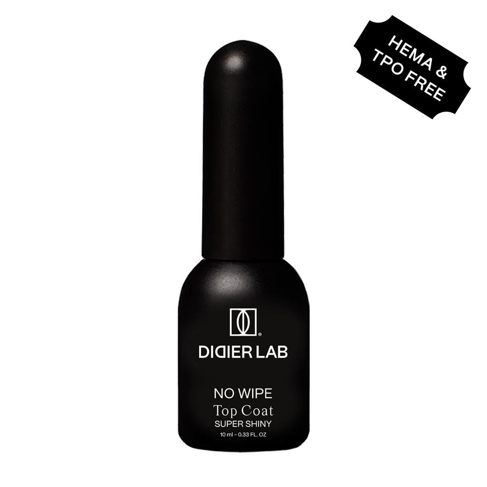 Top Coat - Super Shiny - No Wipe - Libre de Hema y TPO | Didier Lab - 10 ml
